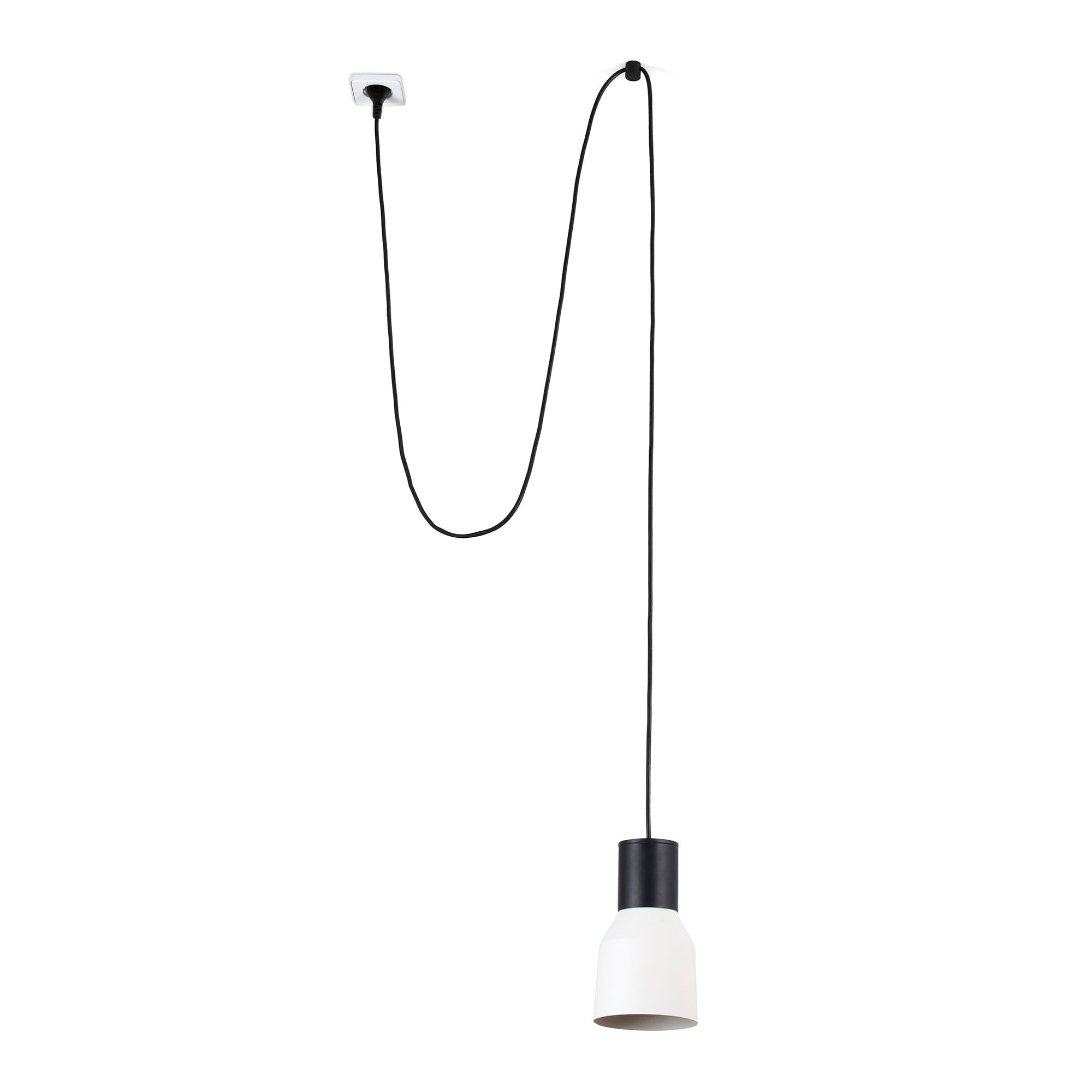 Lámpara colgante KOMBO 120 beige con clavija FARO 68604-63, diseño moderno en acero para iluminación interior del hogar, luminaria de suspensión Nutcreatives