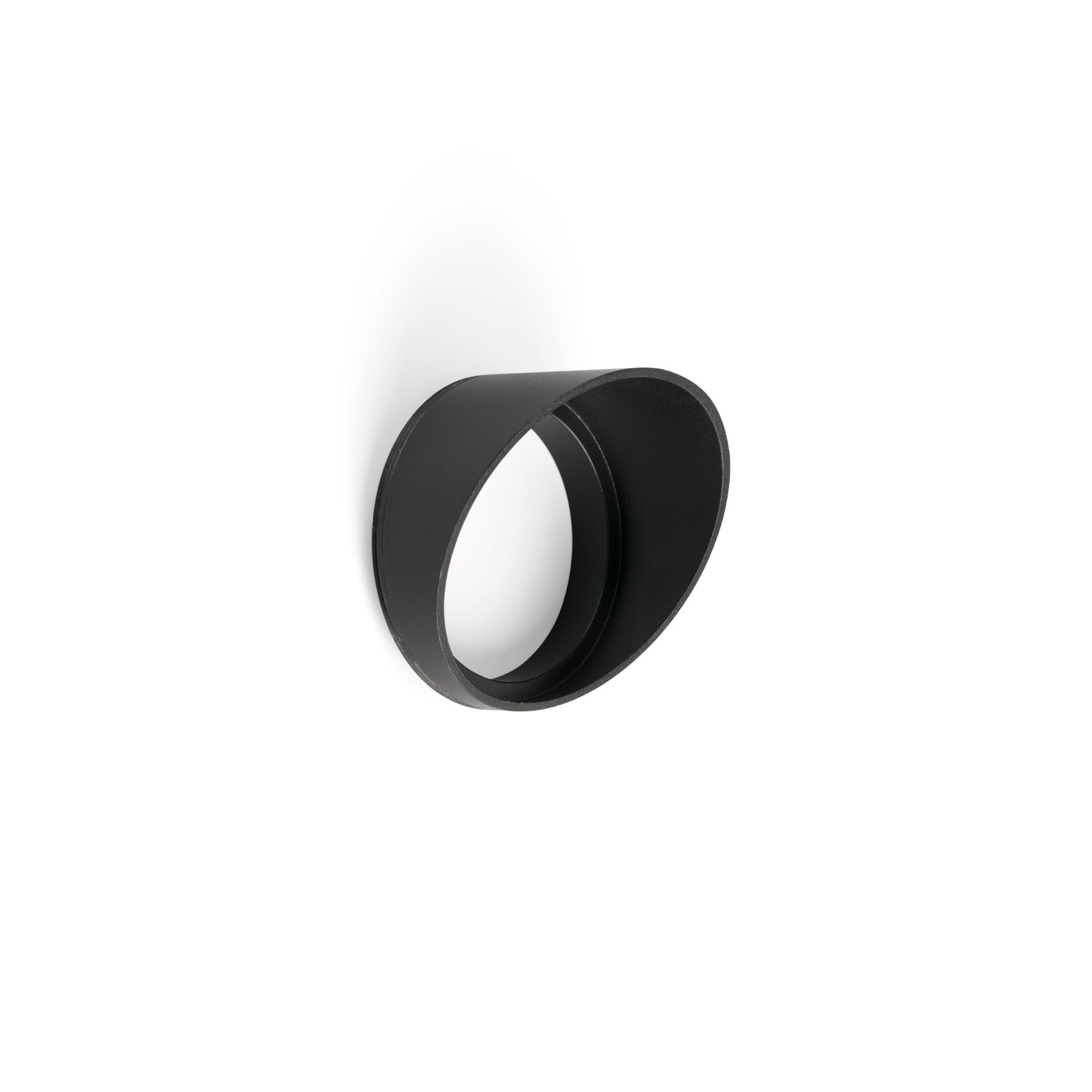 Visera antideslumbrante SLOT negra de aluminio para faro exterior 70039, accesorio iluminación moderna proyector lámpara hogar jardín