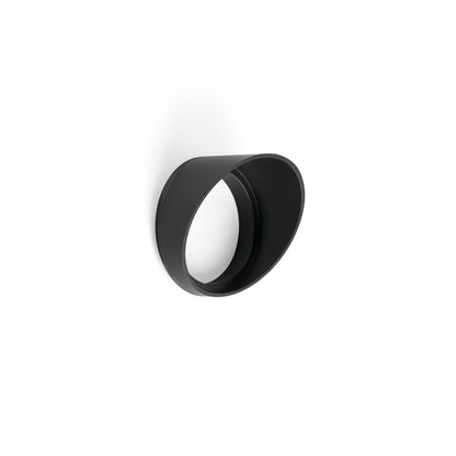 Visera antideslumbrante SLOT negra de aluminio para faro exterior 70039, accesorio iluminación moderna proyector lámpara hogar jardín