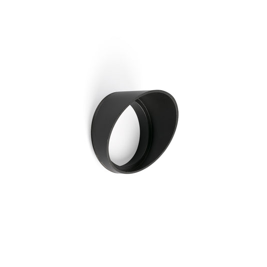 Visera antideslumbrante SLOT negra de aluminio para faro exterior 70039, accesorio iluminación moderna proyector lámpara hogar jardín