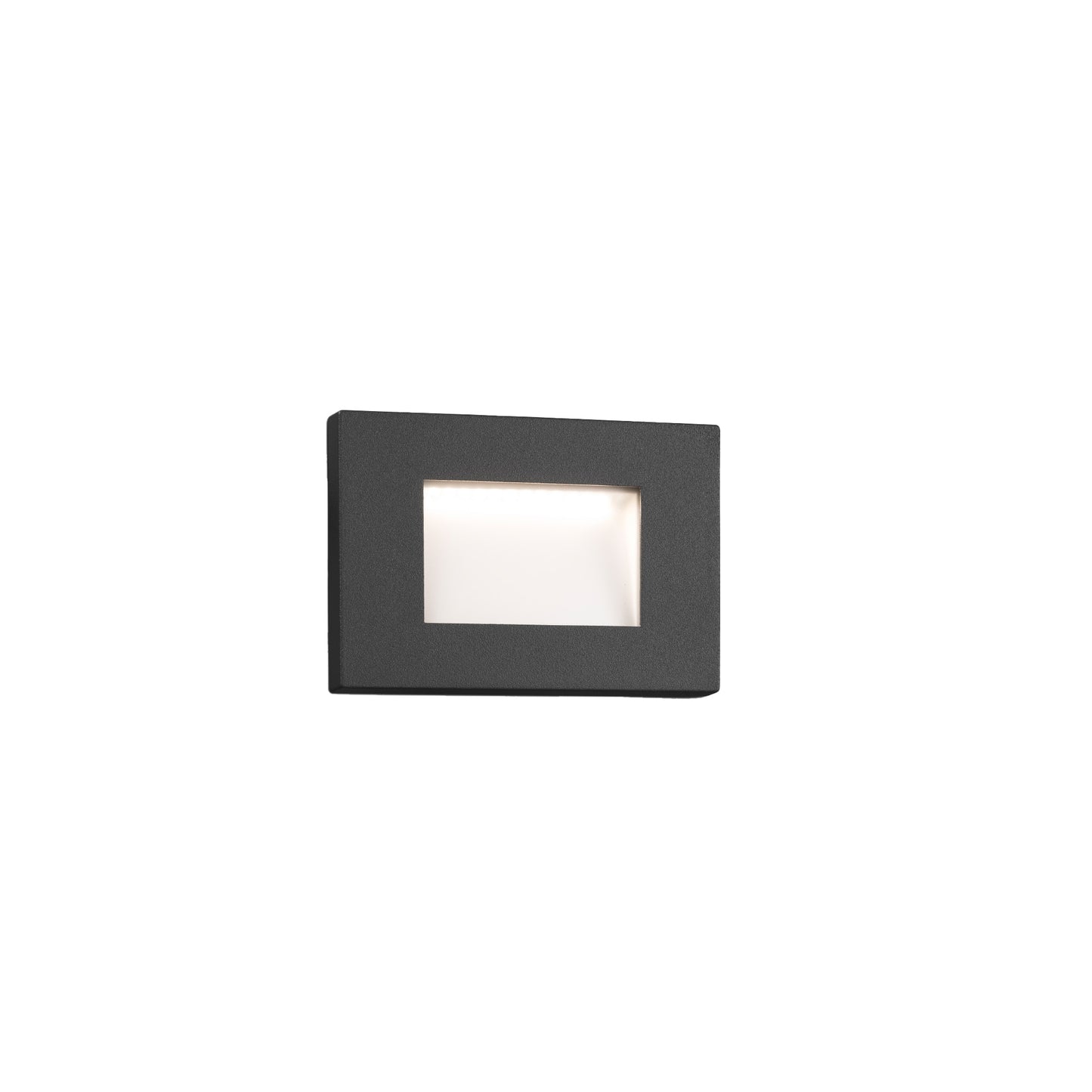 Luminaria LED empotrable SPARK gris oscuro FARO 70162 para exterior IP65, iluminación pared y señalización LED wall light