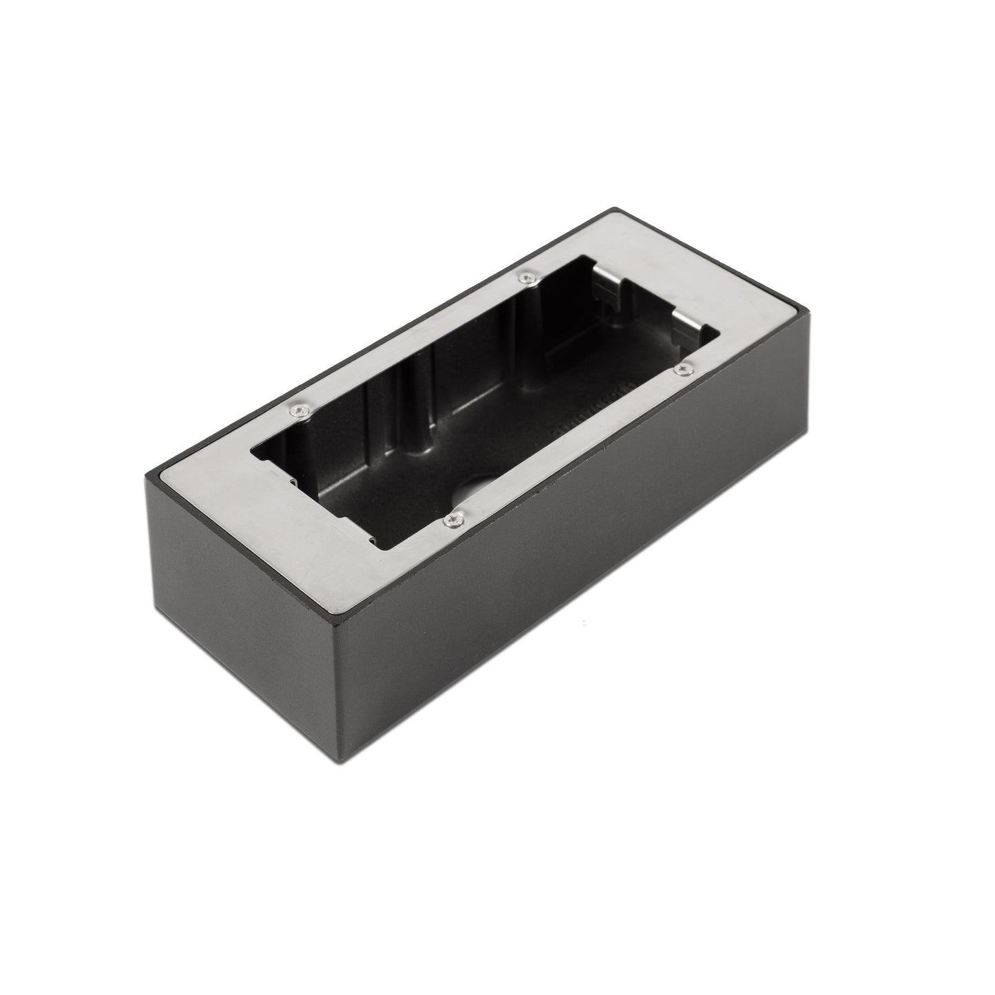 Caja de superficie DART RCT negra para faro LED exterior, modelo 70280 de FARO, accesorio iluminación PC empotrable para jardín y terraza