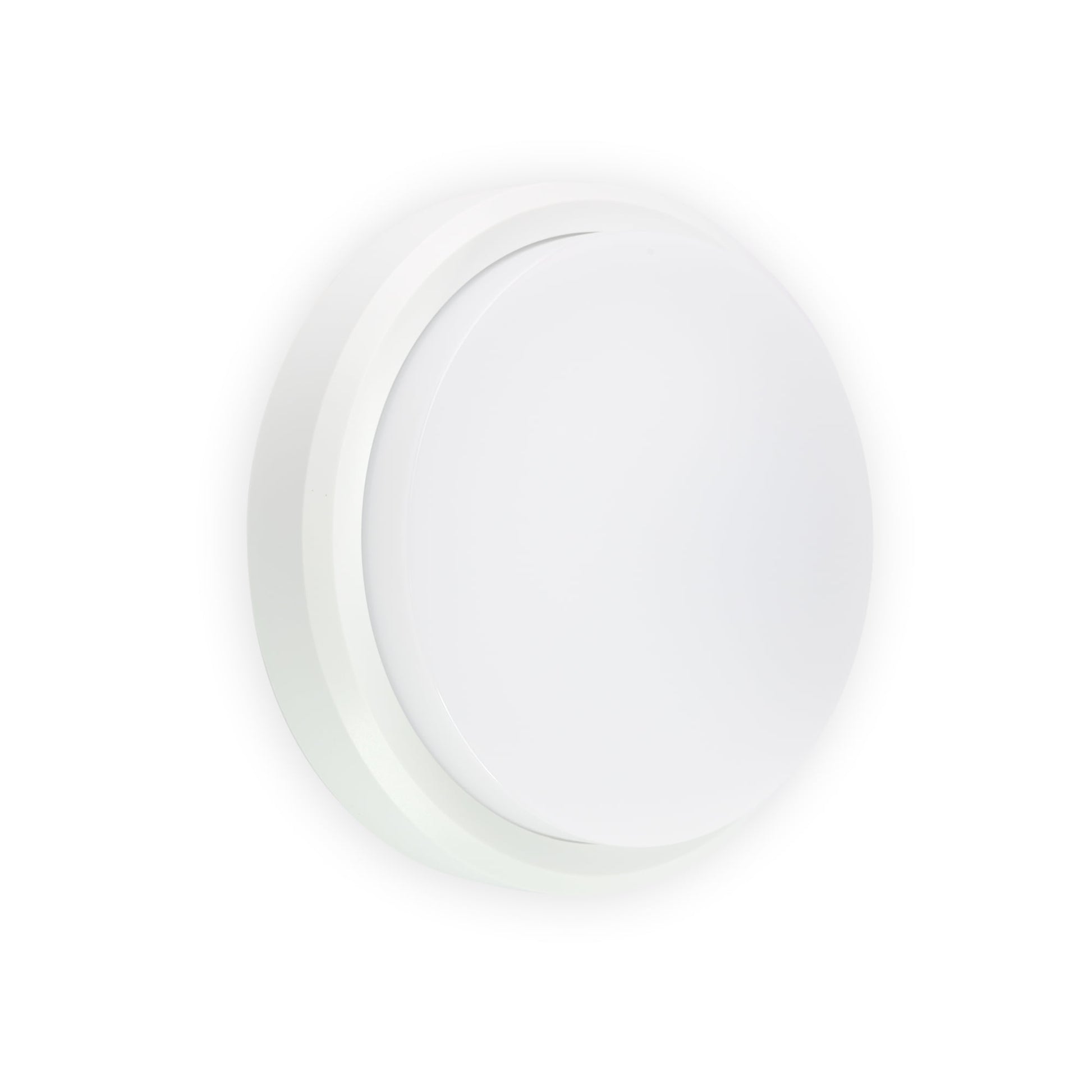 Aplique de pared TOM 220 Blanco FARO 70683, luminaria exterior de superficie en ABS y PC para jardín y terraza, iluminación decorativa moderna
