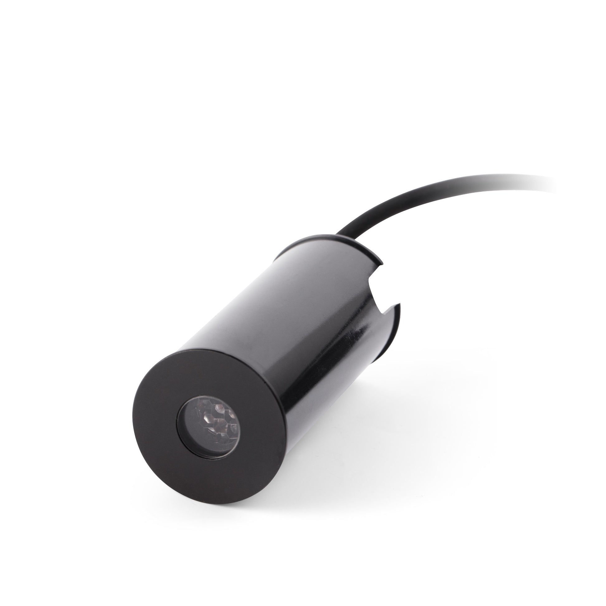 Luz empotrable LED GRUND 37 negro 2W 2700K FARO 70735, iluminación exterior IP67 para jardines y terrazas