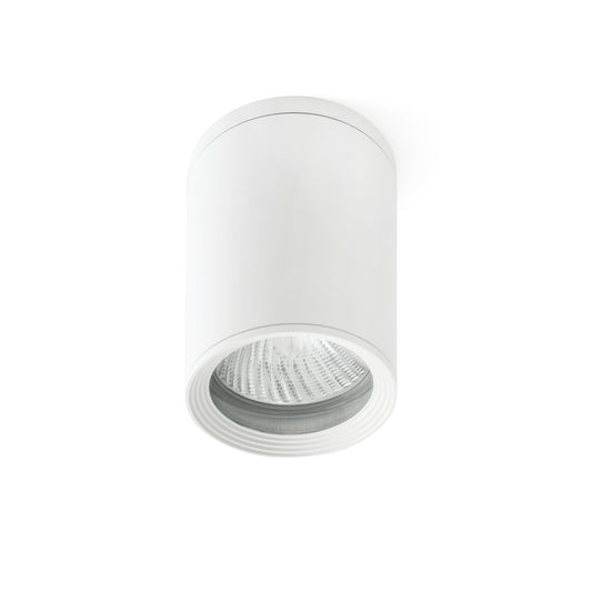 Plafon TASA blanco exterior de aluminio IP44 para balcones y terrazas - Luminaria superficie FARO 70821