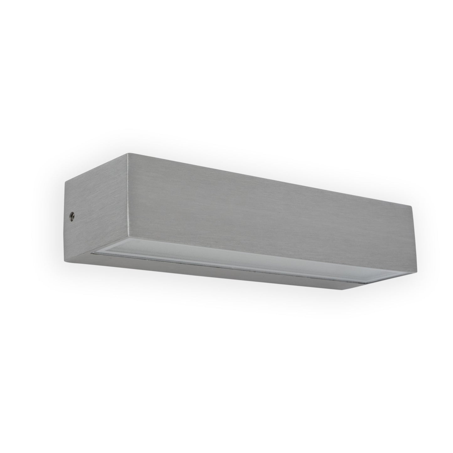 Aplique de pared LED exterior Toluca en aluminio FARO modelo 71052, iluminación jardín IP65 IK08 luz indirecta