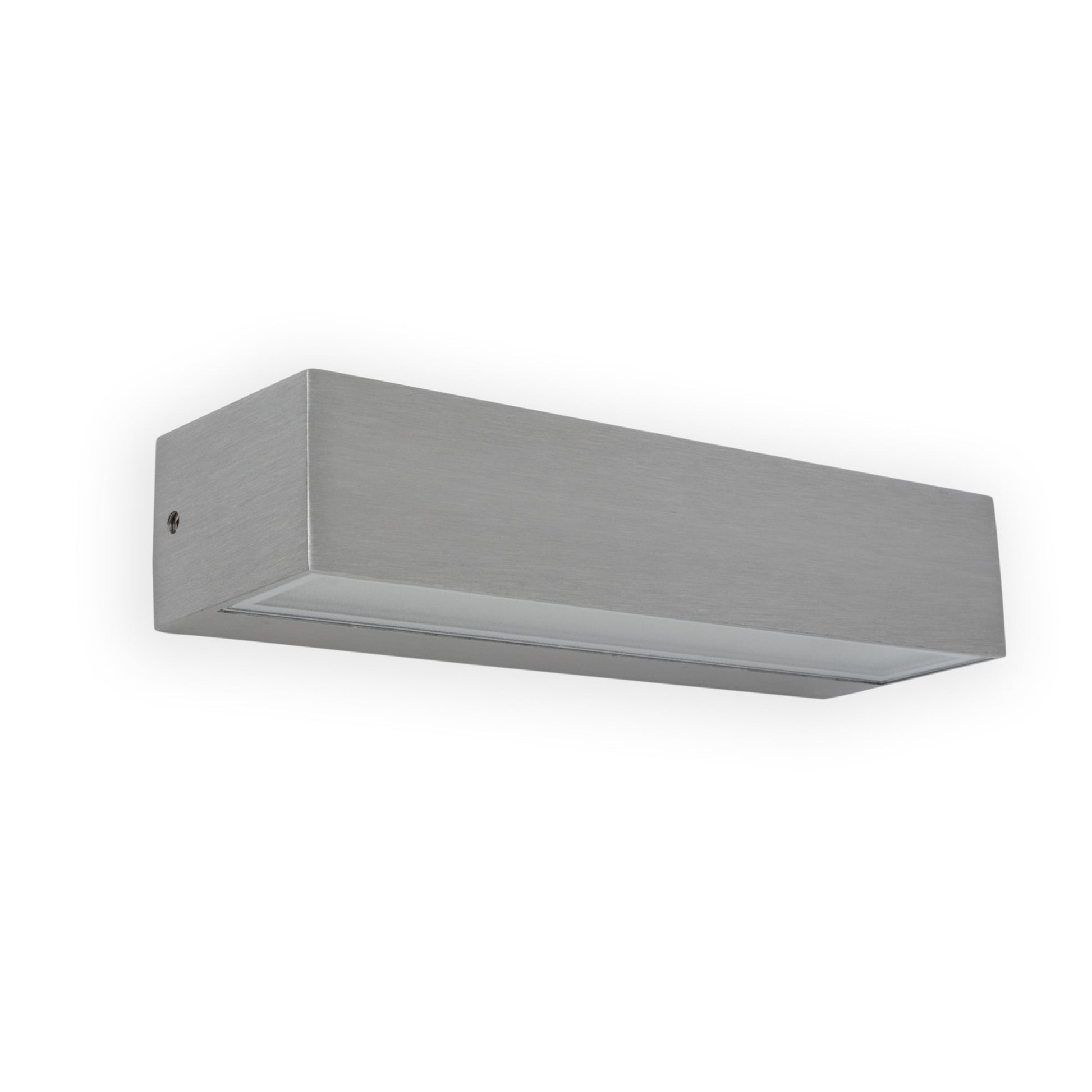 Aplique de pared LED exterior Toluca en aluminio FARO modelo 71052, iluminación jardín IP65 IK08 luz indirecta