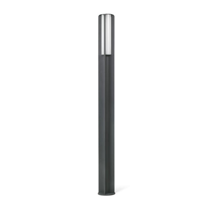 Farola exterior BU-OH 2500 LED en gris oscuro de aluminio IP65 para jardín, diseño contemporáneo - FARO 71209