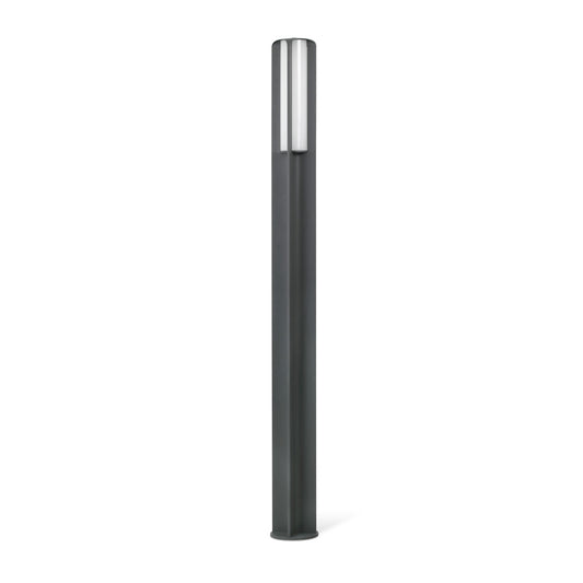 Farola exterior BU-OH 2500 LED en gris oscuro de aluminio IP65 para jardín, diseño contemporáneo - FARO 71209