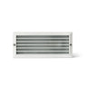 Luz empotrable ESCA blanco aluminio cristal exterior IP44, iluminación pared LED E27, FARO colección 206 modelo 71480