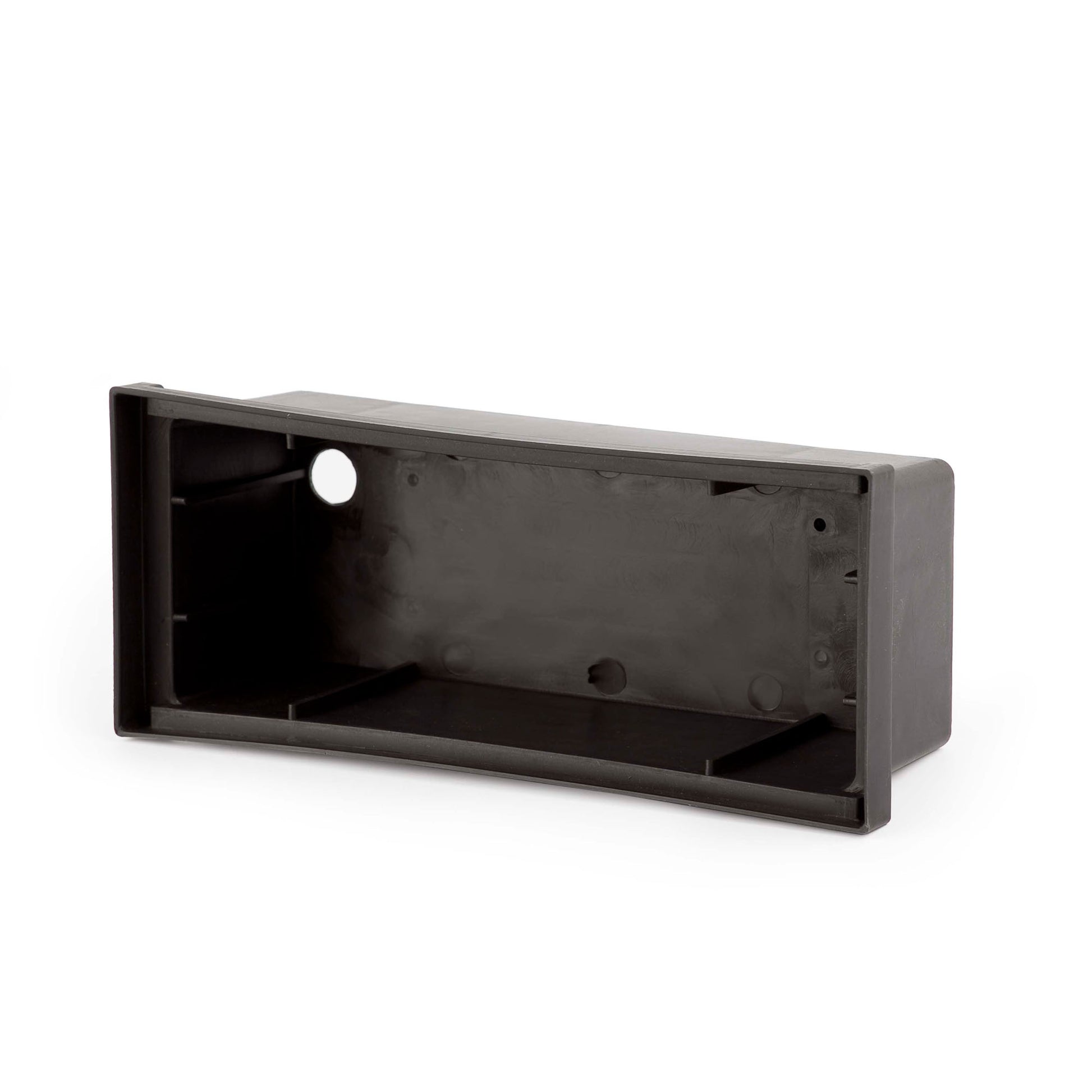 Caja empotrable ESCA LISO negra FARO 71482 para luminarias exteriores IP44 en PVC, accesorio de iluminación