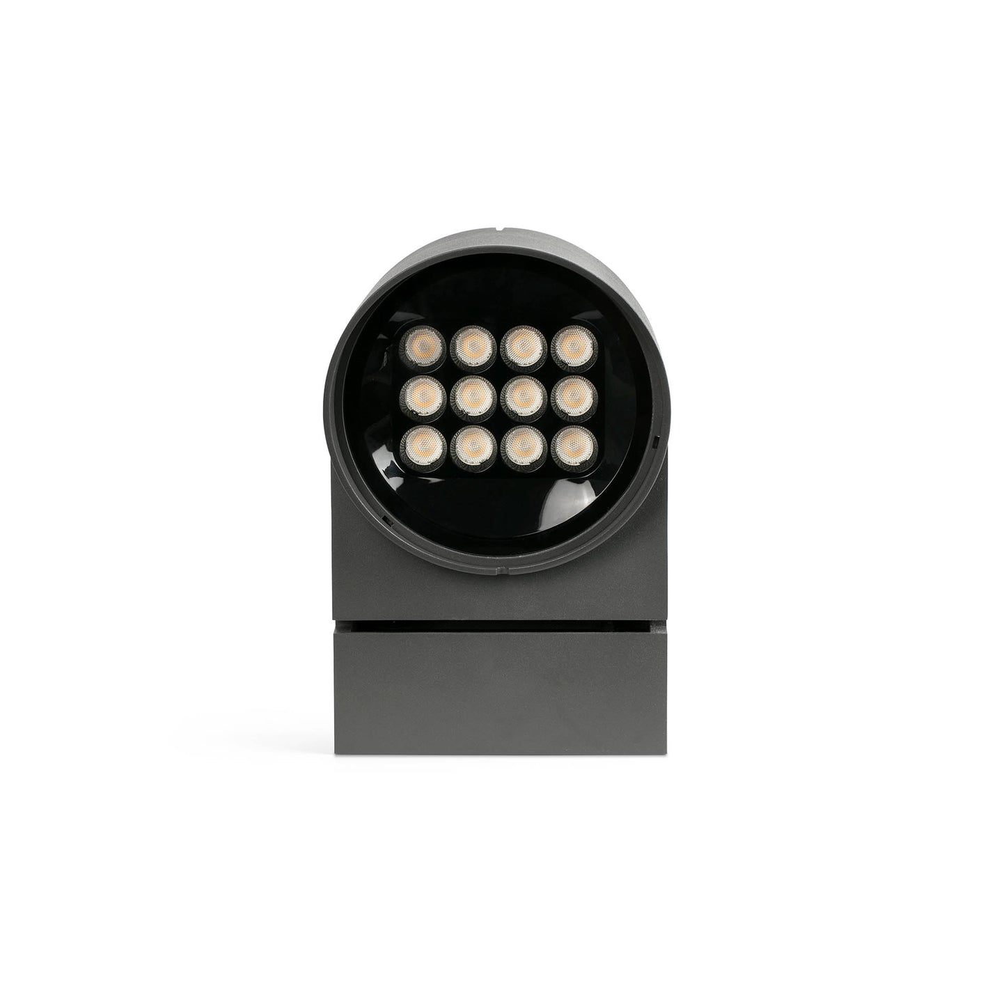 Lámpara proyector exterior MUUR 250 gris oscuro FARO modelo 71771, iluminación LED IP65 en aluminio para jardín y fachada