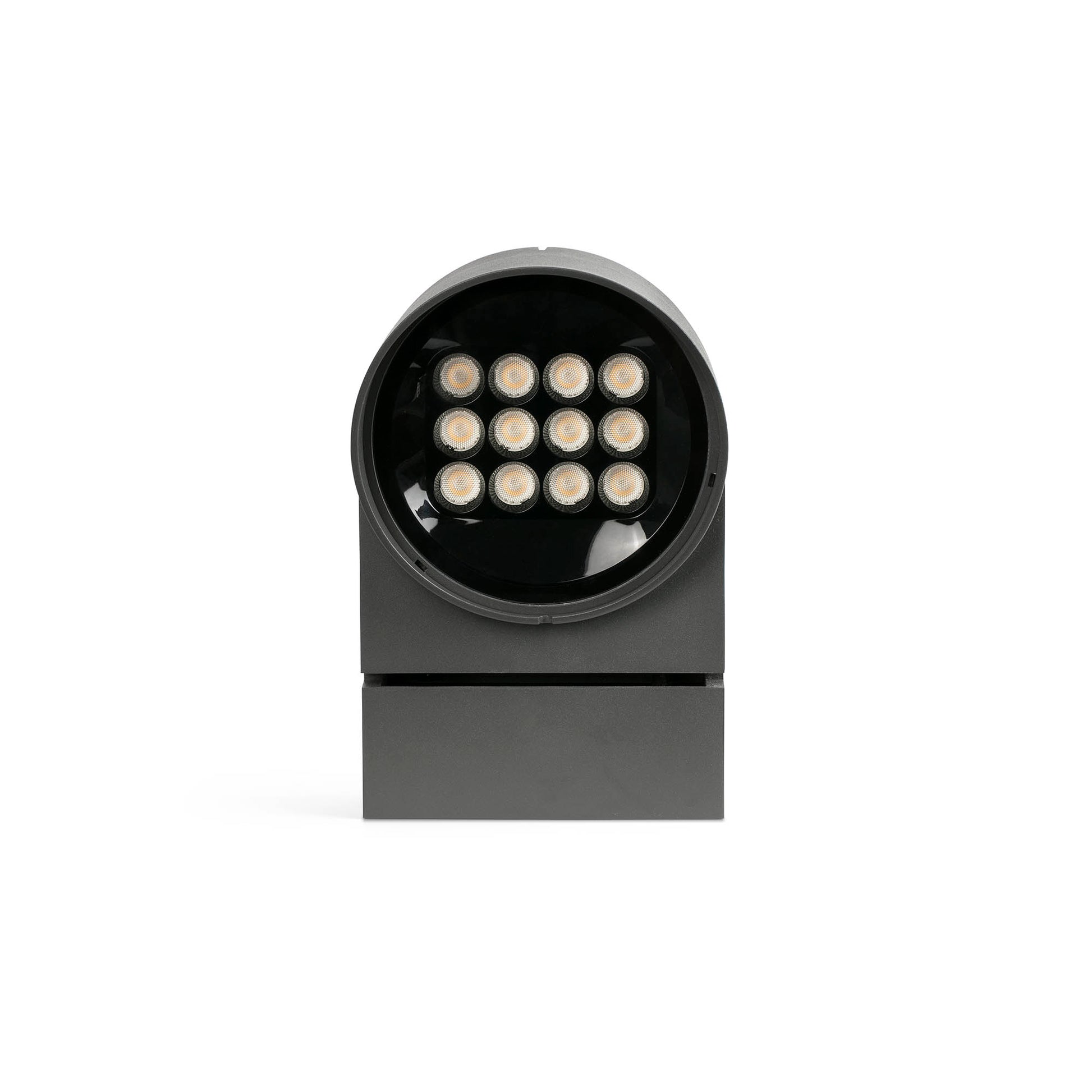 Lámpara proyector exterior MUUR 250 gris oscuro FARO modelo 71771, iluminación LED IP65 en aluminio para jardín y fachada