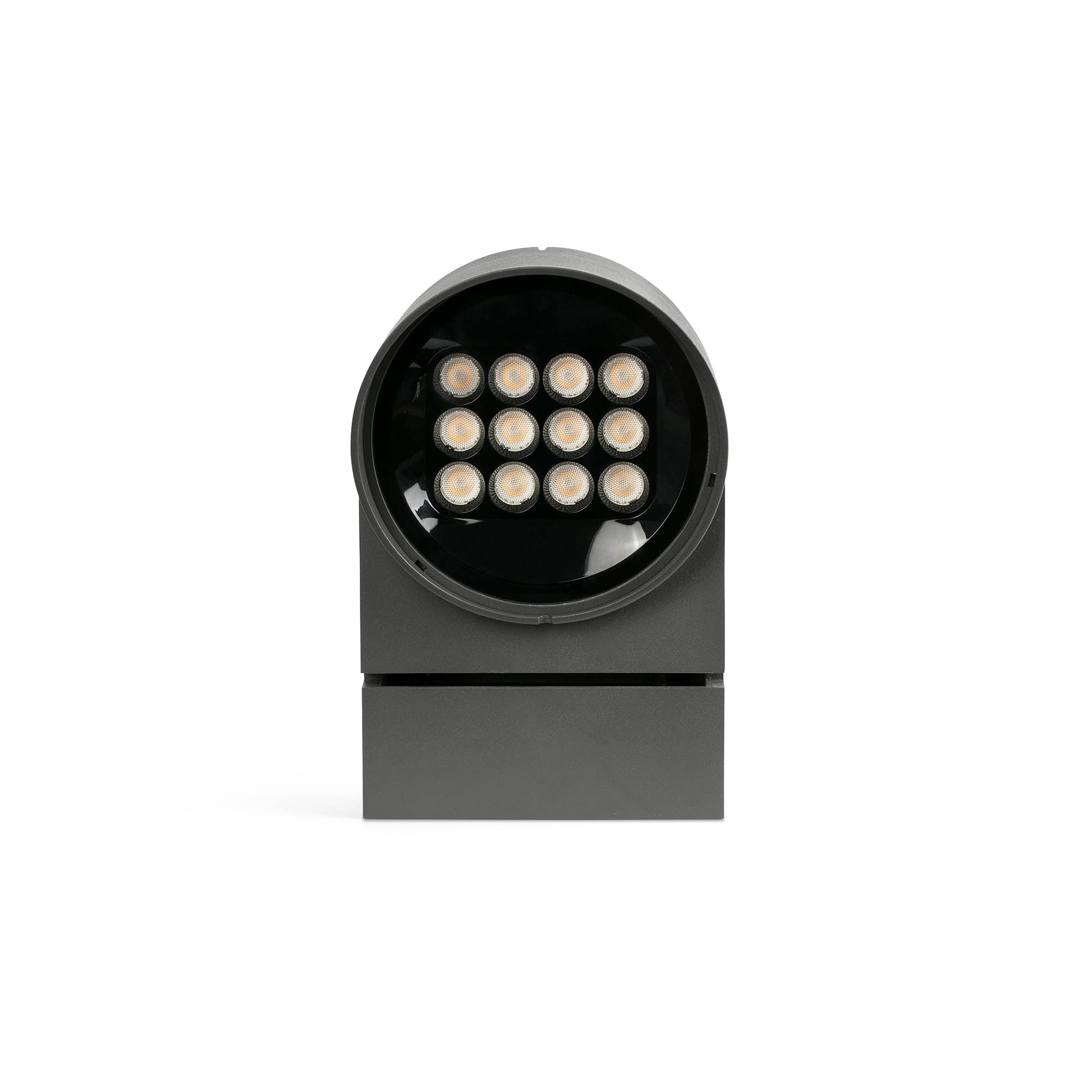 Lámpara proyector exterior MUUR 250 gris oscuro FARO modelo 71771, iluminación LED IP65 en aluminio para jardín y fachada