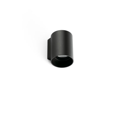 Aplique de pared KOV exterior negro aluminio LED IP65 3000K 23° para jardín y terraza - FARO 71790-232