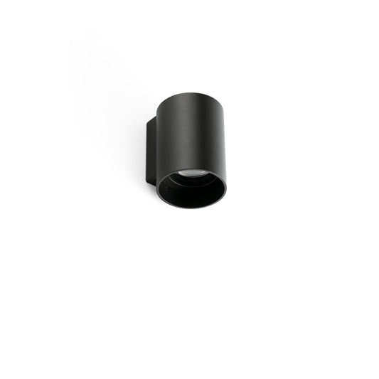 Aplique de pared KOV exterior negro aluminio LED IP65 3000K 23° para jardín y terraza - FARO 71790-232
