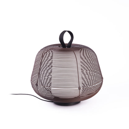 Lámpara portátil NARA marrón óxido faro exterior acero IP65 para jardín e iluminación superficial 72102-157