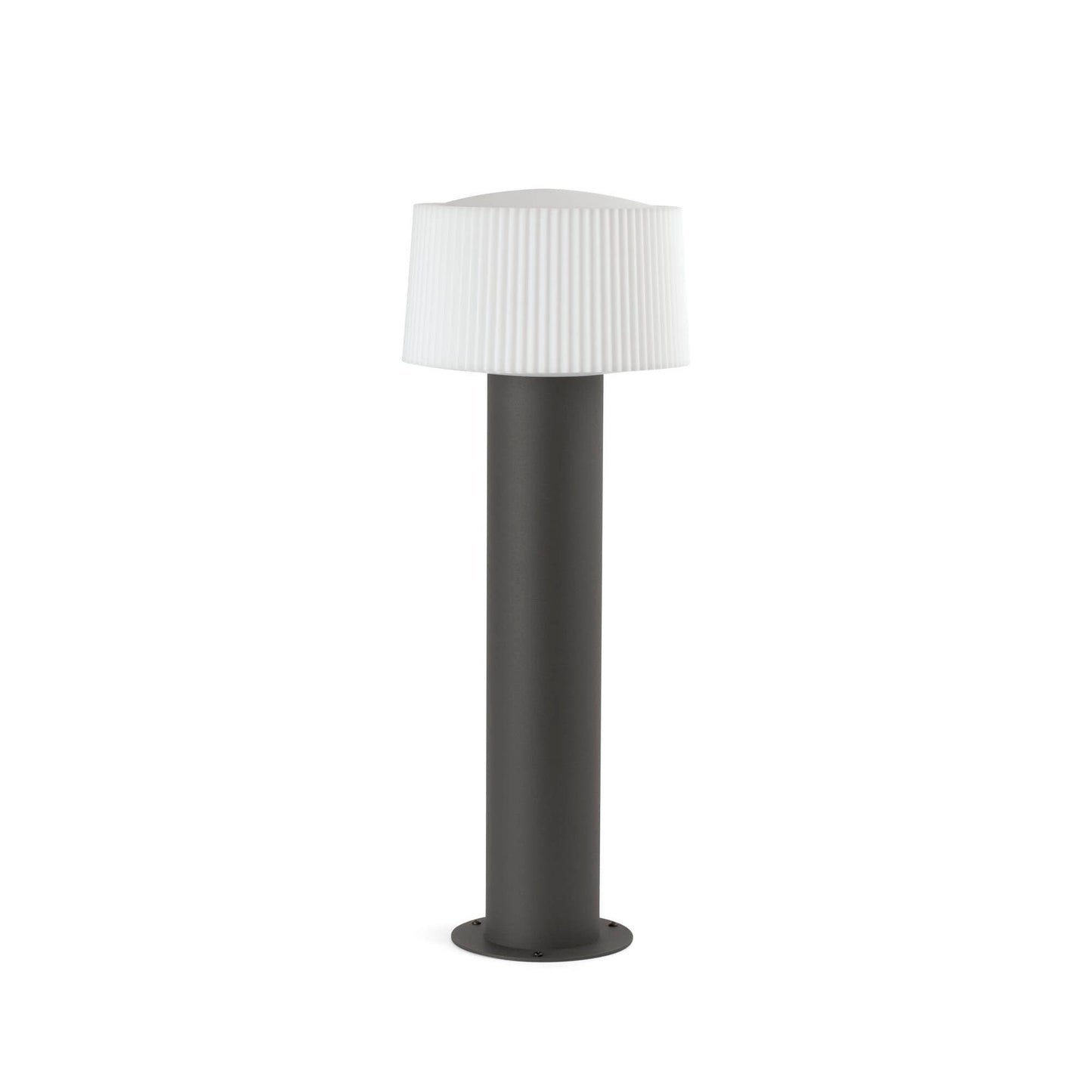 Sobremuro LED MUFFIN 559 gris oscuro 61 cm iluminación exterior FARO modelo 74434B-04 luminaria superficie aluminio PMMA para jardín terraza