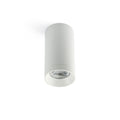 Downlight exterior PUK 58 blanco 30° 3000K LED IP65 FARO 75304-132 para balcones y acentos de iluminación