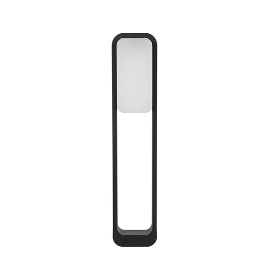 Baliza iluminación exterior Sticker gris oscuro FARO LED 3000K aluminio IP55 para jardín