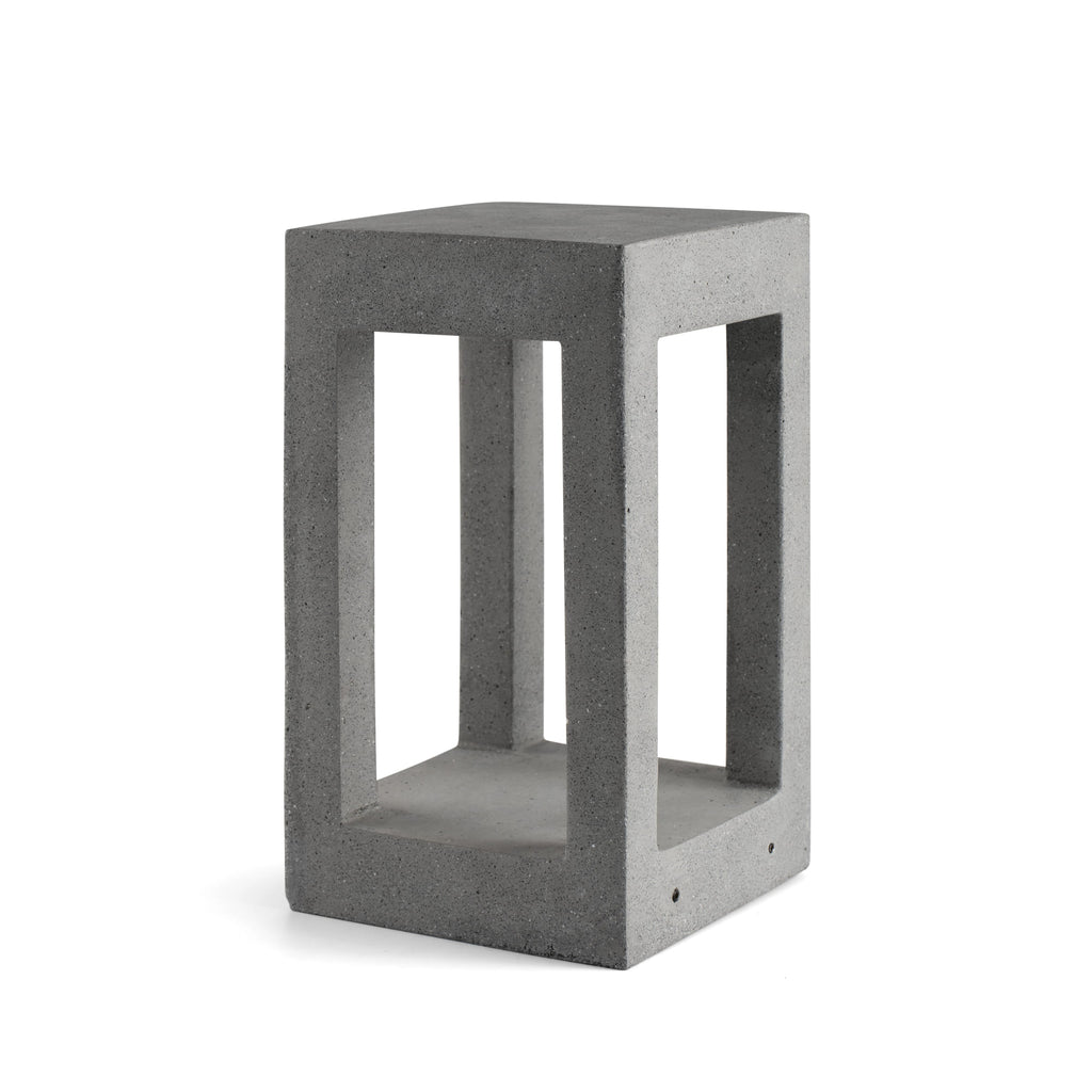 Baliza exterior PILO 350 gris 3000K, faro LED de cemento para jardín e iluminación exterior, modelo 75596 serie 7567