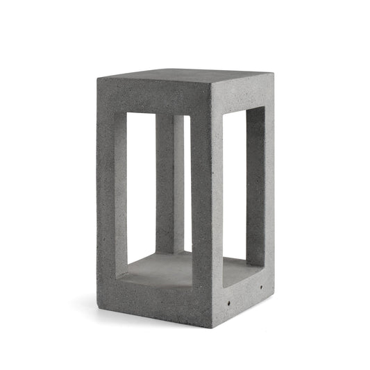 Baliza exterior PILO 350 gris 3000K, faro LED de cemento para jardín e iluminación exterior, modelo 75596 serie 7567