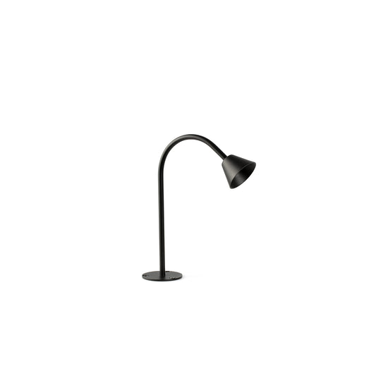 Baliza LED exterior LILY 300 negra de acero inoxidable, modelo FARO 75620-3, iluminación jardín IP65 para paisajismo