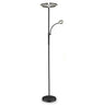 Lámpara de pie LED con brazo lector IRIS BELAIR FL-2001 BK