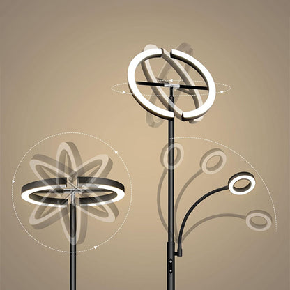 Lámpara de pie dimmable con temperatura de color ajustable