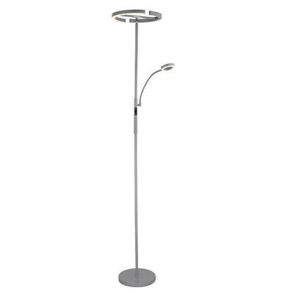 Lámpara de pie LED IRIS BELAIR con brazo lector, ref. FL-2001 SL
