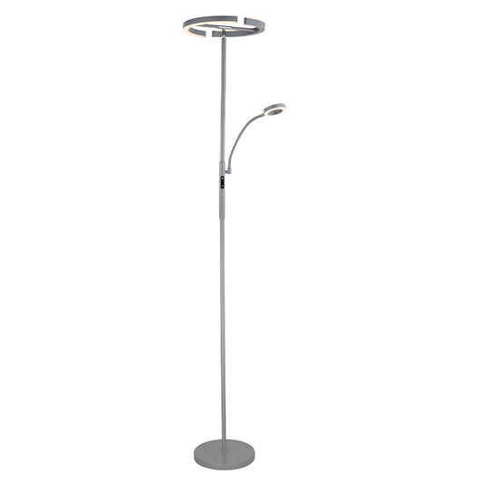 Lámpara de pie IRIS 175 cm Plata Interlusa - vista principal | Interlusa