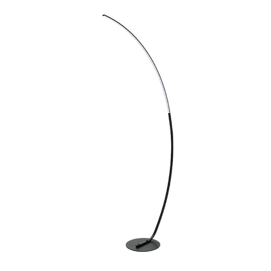 Lámpara de Pie ROMA 190 cm LED 48W 4000 lm CCT Negra Belair - vista principal | Interlusa