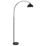 Lámpara de pie AMALFI BELAIR FL-7001 BLK para salón con diseño moderno.