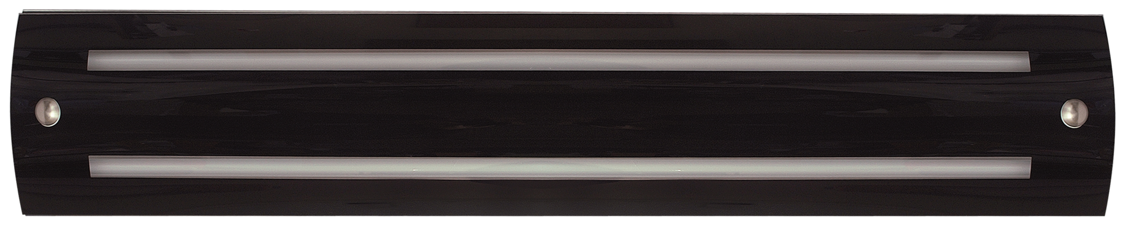 Plafón Rubi Negro 2x24W Fabrilamp, lámpara de techo moderna y eficiente para iluminación técnica y decoración interior.