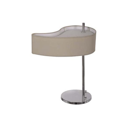Lámpara de sobremesa Ying-Yang negra de 36x36 cm de Abrila, diseño zen moderno y reciclable con iluminación AI2, ideal para decoración minimalista (035871009)