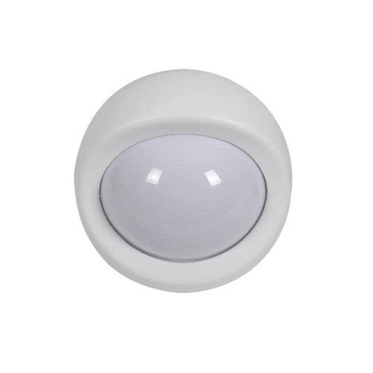 Aplique exterior Eufrates Blanco de Fabrilamp, diseño moderno para balcón, jardín y terraza, con protección IP44.