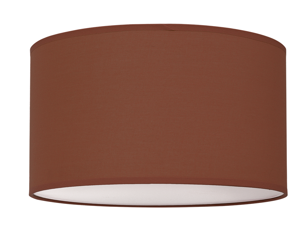 Plafón Nicole Chocolate 4xE27 de Fabrilamp - Lámpara de techo en marrón con 4 portalámparas E27, ideal para iluminación en dormitorio y salón.