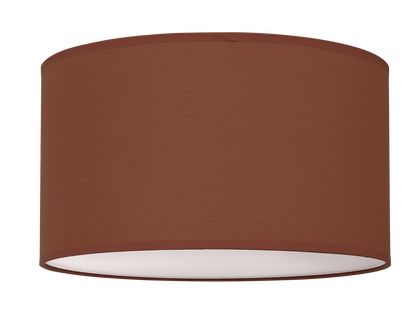 Plafón Nicole Chocolate 4xE27 de Fabrilamp - Lámpara de techo en marrón con 4 portalámparas E27, ideal para iluminación en dormitorio y salón.