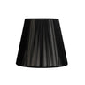 Pantalla cónica negra INDIRA para lámpara, 35x18x23 cm, Fabrilamp / Abrila — código 048113509, iluminación y decoración de interiores para el hogar