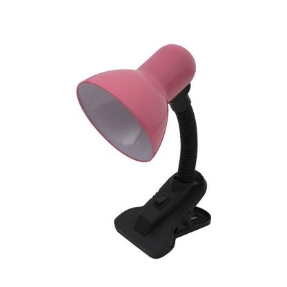 Flexo Dedalo Rosa E27 para escritorio - Iluminación interior de metal de Fabrilamp.