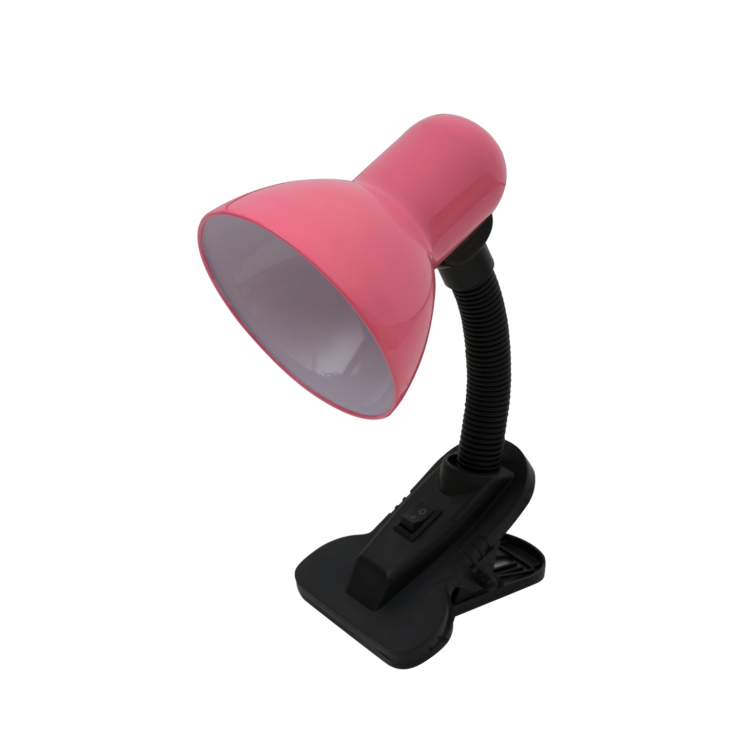 Flexo Dedalo Rosa E27 de Fabrilamp para escritorio: iluminación interior con diseño de metal en color rosa, ideal para estudio y uso doméstico. Modelo 060371000.