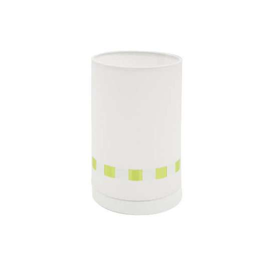 Lámpara sobremesa Lacito verde de Abrila, diseño infantil ecológico con certificado CE, 1xE27, medidas 22x13 cm, ideal para habitación de niños y decoración del hogar.