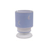 Lámpara sobremesa Orbita Celeste de Abrila para habitación infantil, diseño celeste con luz cálida 1xE14, certificada CE y fabricada con materiales reciclados, ideal para decoración de niños (modelo 067271048).