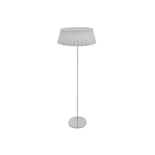 Lámpara de pie trípode blanco Abrila modelo 067441001 con base 166x55 cm y casquillo E27, diseño contemporáneo sostenible para iluminación de hogar y decoración moderna en salón.