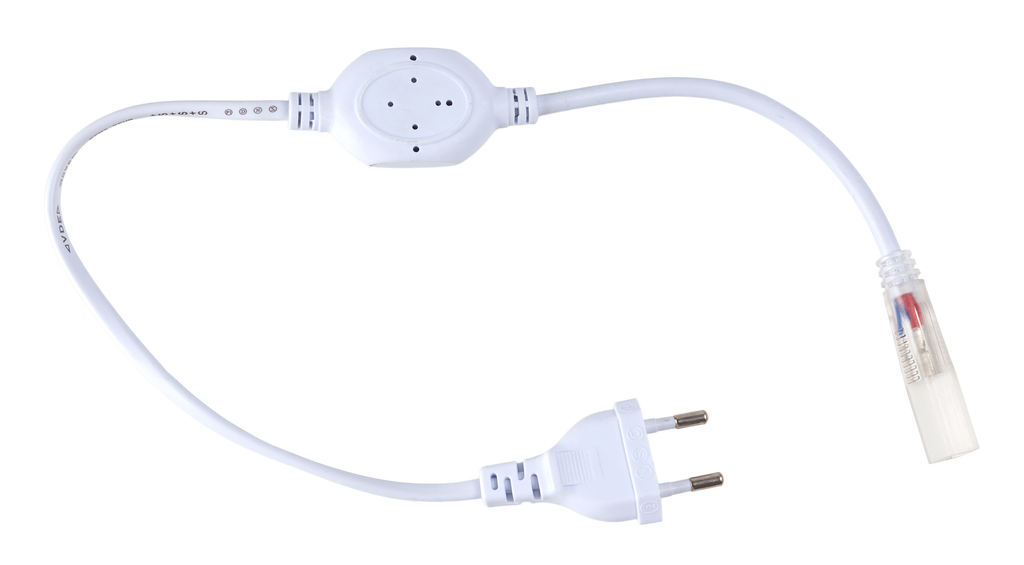 Conector de cable para tira LED ATREO de 12 mm, modelo 0807CABLE12, Fabrilamp, conexión LED, iluminación técnica, bricolaje, certificado CE