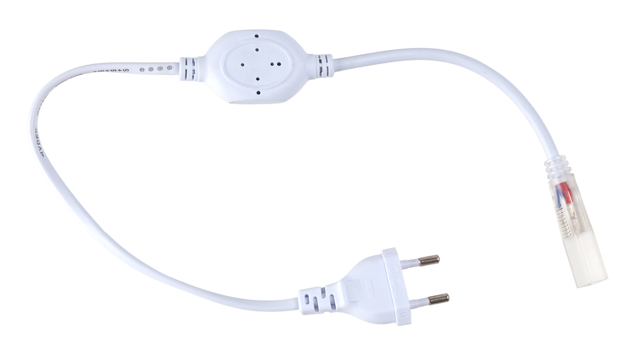 Conector de cable para tira LED ATREO de 12 mm, modelo 0807CABLE12, Fabrilamp, conexión LED, iluminación técnica, bricolaje, certificado CE