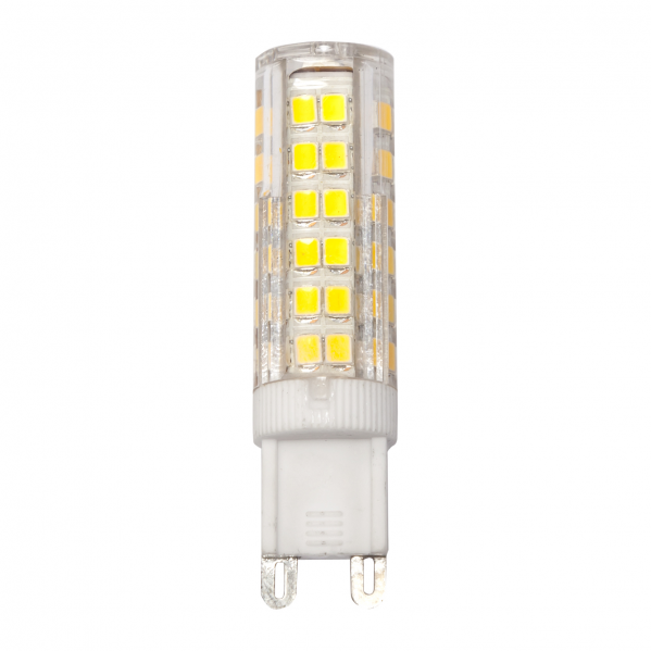 Bombilla LED G9 de 12W y 1200 lúmenes, luz cálida, Fabrilamp, modelo 082303121, para iluminación interior y exterior.