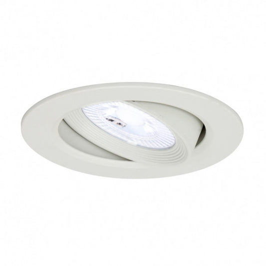 Foco LED 5W blanco orientable de 7 cm, modelo 094583501 de Fabrilamp; iluminación interior, empotrable y compatible con domótica.