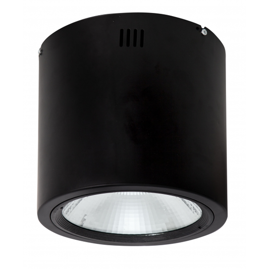 Foco de superficie tubular LED 30W negro, 2400 lm – Fabrilamp 094883009, iluminación interior profesional