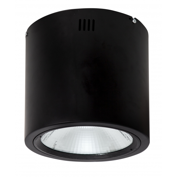 Foco de superficie tubular 40W negro LED para interior - Fabrilamp 094884009
